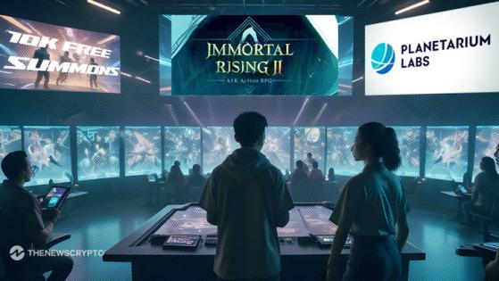 Planetarium Labs Launches Immortal Rising 2 on Immutable with 10k Free Summons for Players